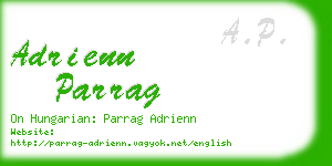 adrienn parrag business card